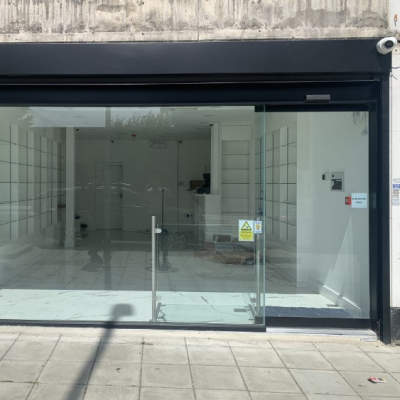 Toughened Glass Shop Fronts